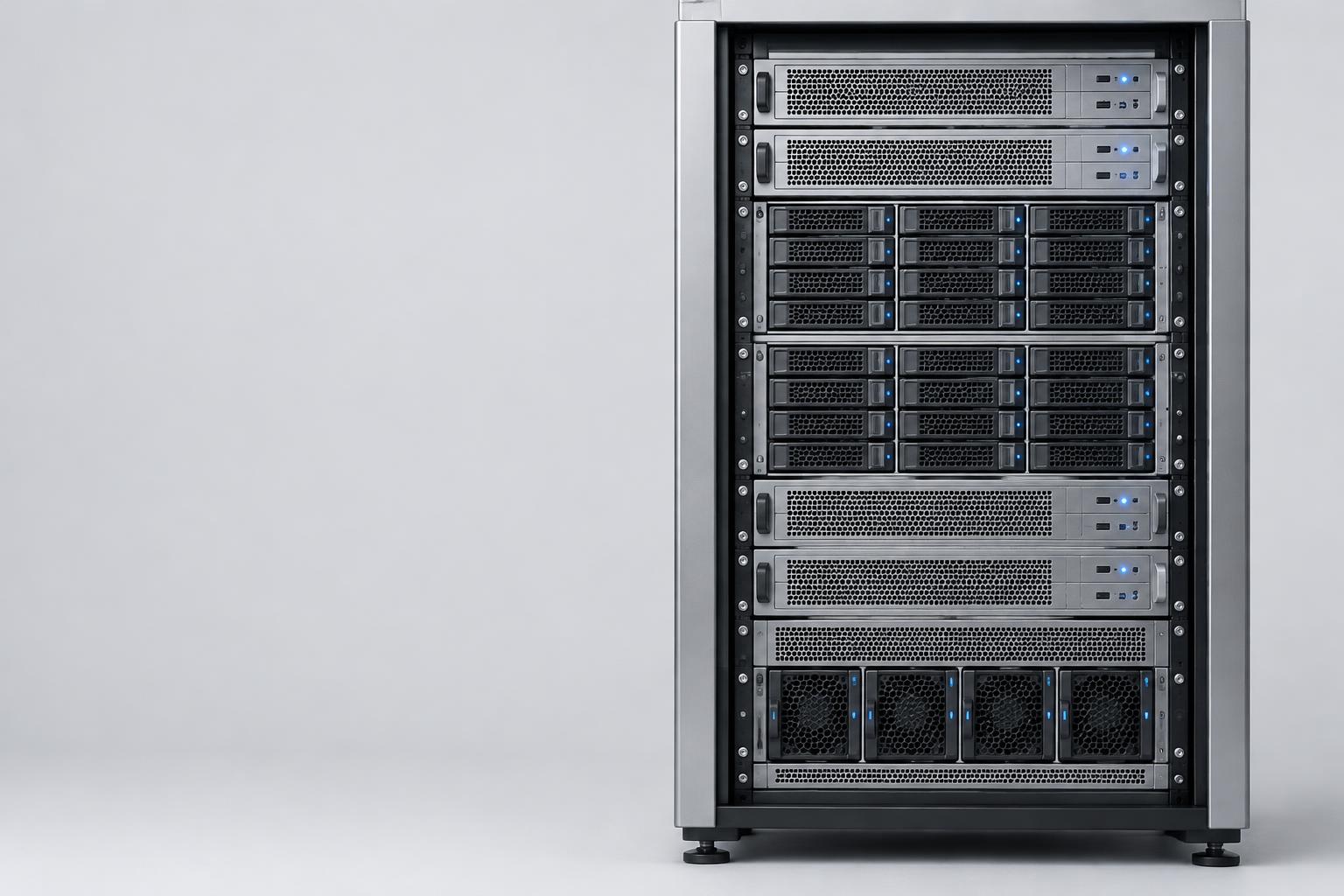 Server hardware in the fictional Aster Cloud campaign